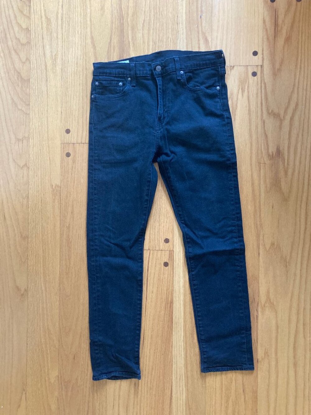 Levi 510 33x30 premium denim black jeans